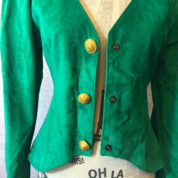 Vintage 80s Danier suede jacket - Picture 13 of 16